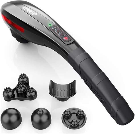 Hand massager amazon - This item: Ocer Handheld Back Massager Percussion Electric Full Body Massager for Neck, Shoulder, Hand, Leg and Foot Massage - Cordless Mini Rechargeable Vibrating Massager ₹199.00 ₹ 199 . 00 In stock